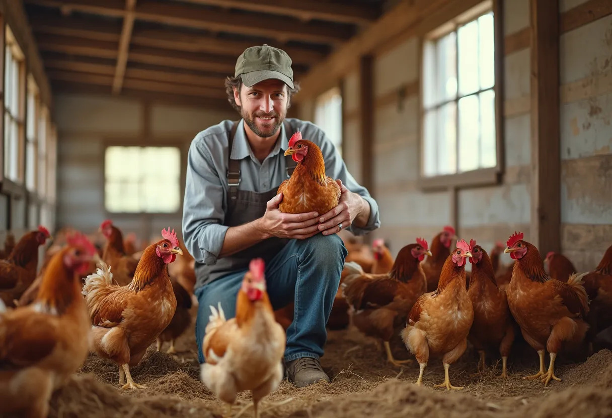 poules cycle de vie