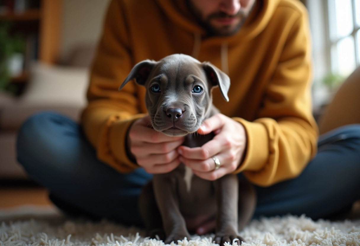 staffie chiot