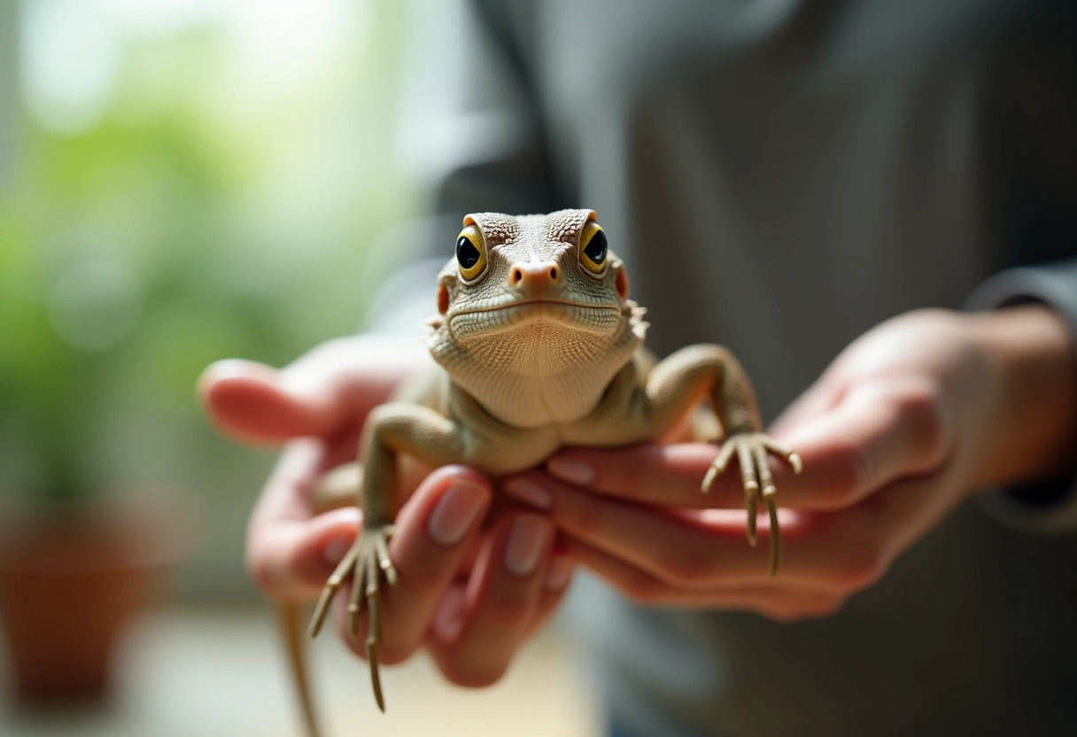 lézard domestique