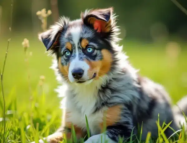 Découvrir le berger australien bleu merle : un chien aux couleurs uniques