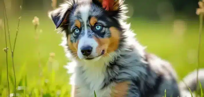 Découvrir le berger australien bleu merle : un chien aux couleurs uniques