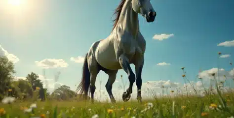 Le plus grand cheval du monde : une épopée de la race équine